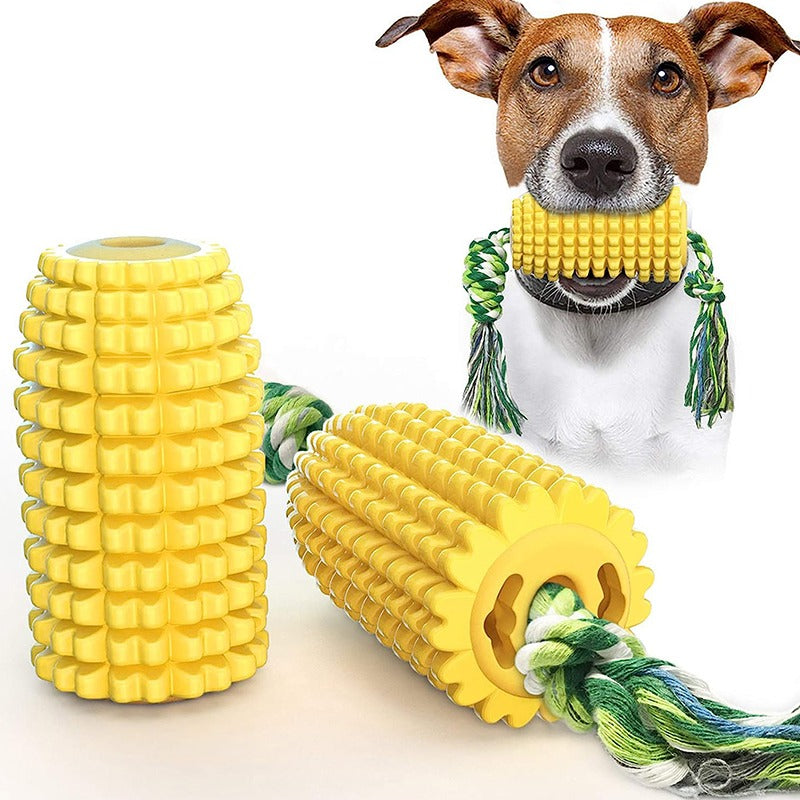 Dog Toys, Dog Toys Suitable For Strong Chewing, Durable And Chewy Squeaking Interactive Dog Toys, Small, Medium And Large Dog And Puppy Teeth Chewing Corn Cob Toys